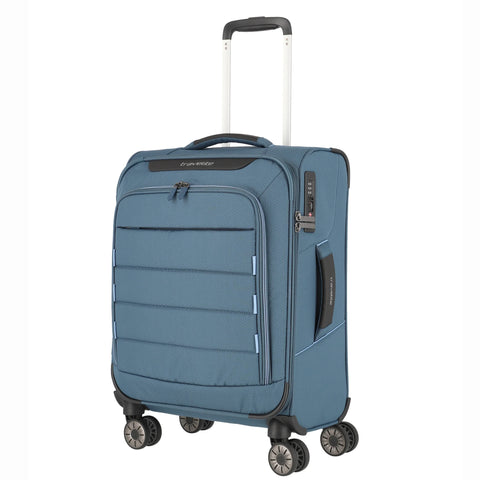 Travelite Skaii 4-Rollen Trolley 55 cm - Panoramablau