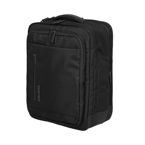 Travelite Crosslite 5.0 Bordtasche Rucksack 43 cm - Schwarz