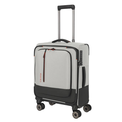 Travelite Crosslite 5.0 4-Rollen Trolley S 55 cm - Natur