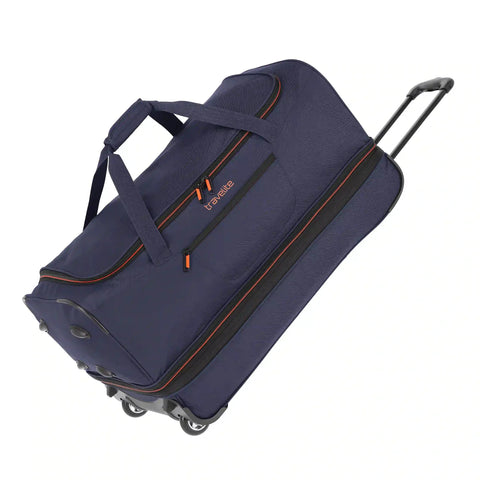 Travelite Basics Trolley Reisetasche 55 cm - marine-orange