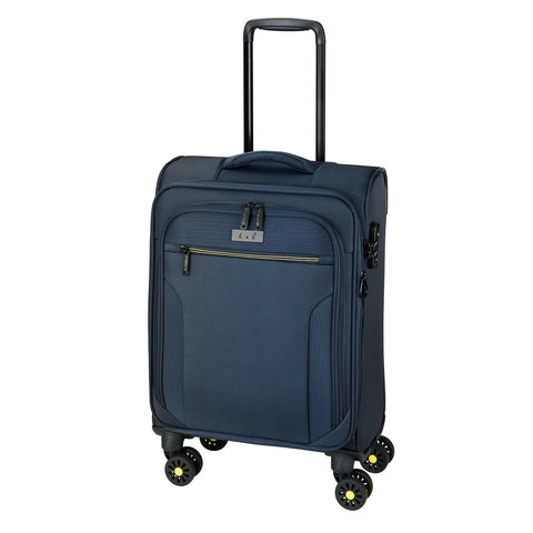 d&n Travel Line 9704 4-Rollen Trolley M 68 cm - Dark Blue